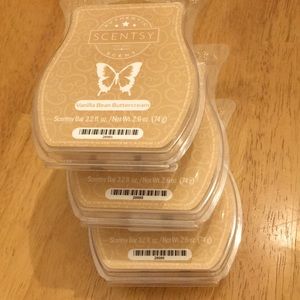 Scentsy wax lot of 3